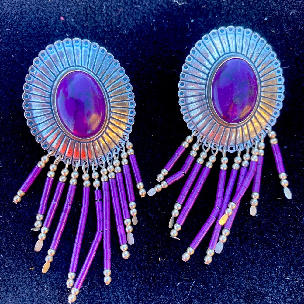 Silver earring for women